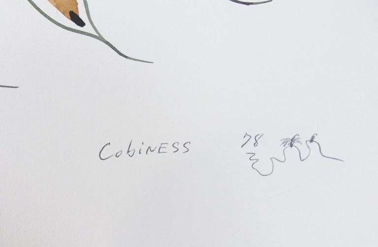 EDDY COBINESS WATERCOLOUR