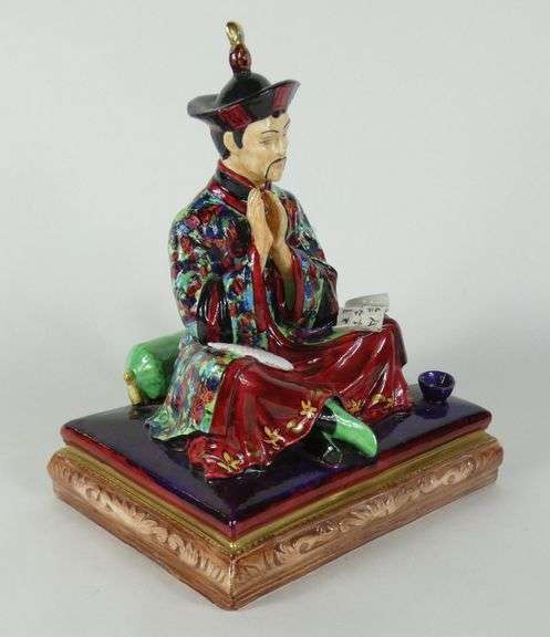 HAND-PAINTED FIGURINE