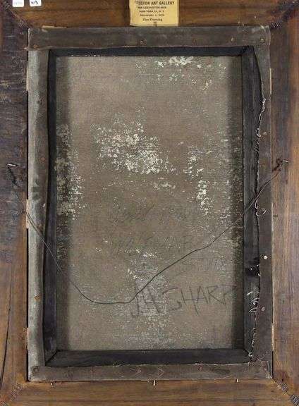 VINTAGE INDIGENOUS PORTRAIT OIL