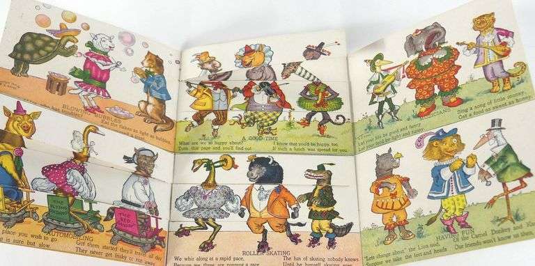 RARE KELLOGG'S FUNNY JUNGLELAND MOVING-PICTURES
