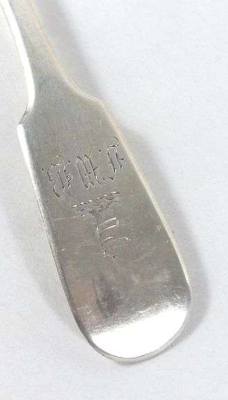 THREE STERLING SPOONS