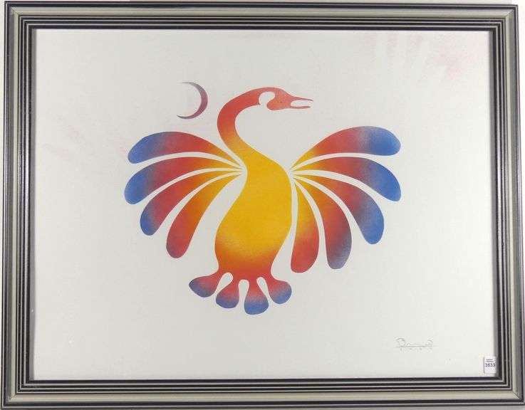 SIMON BRASCOUPE STENCIL PRINT