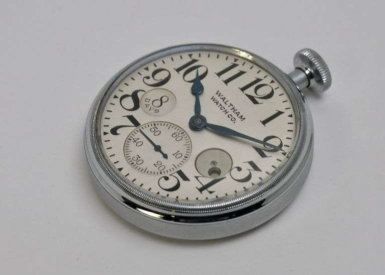 WALTHAM AUTOMOBILE CLOCK