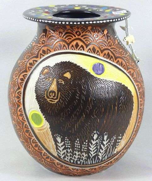 STEVE SMITH TALKING EARTH VASE