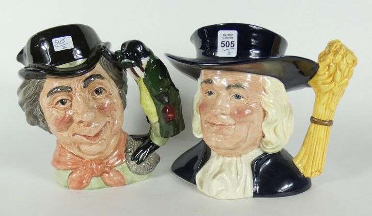 2 DOULTON CHARACTER JUGS