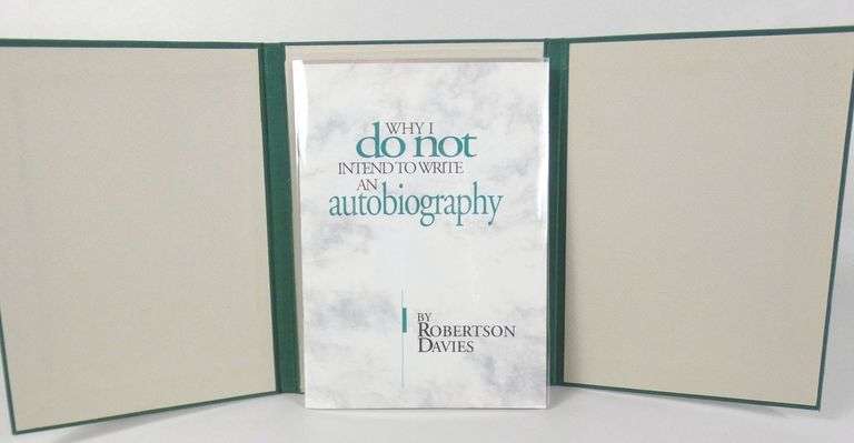 3 SIGNED ROBERTSON DAVIES