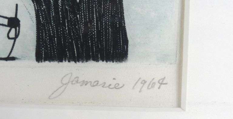 JAMASIE TEEVEE ETCHING