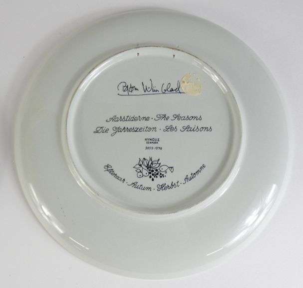 2 BJORN WIINBLAD PLATES