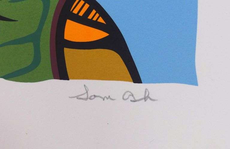 SAM ASH SERIGRAPH