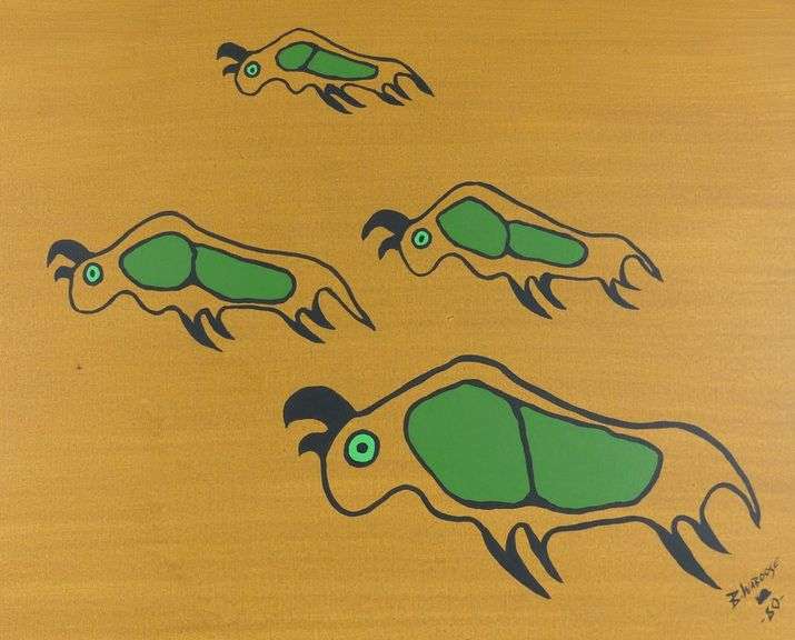 BRIAN WABOOSE ACRYLIC