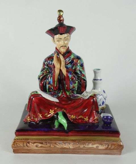HAND-PAINTED FIGURINE