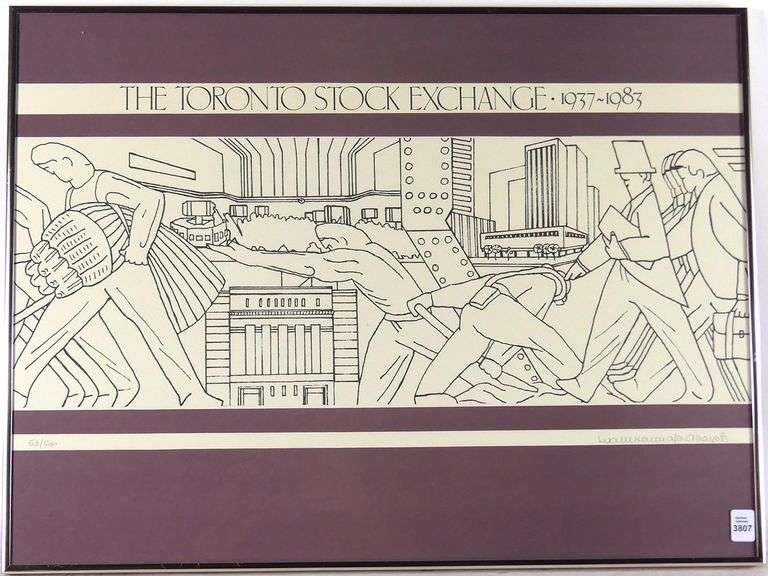 TORONTO STOCK EXCHANGE PRINT