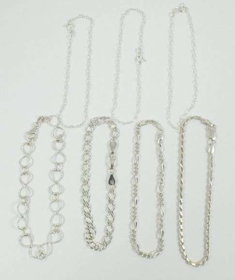 16 STERLING BRACELETS