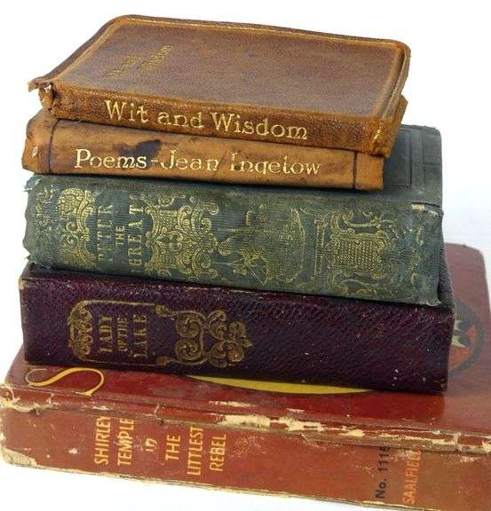 ANTIQUE POCKET BOOKS