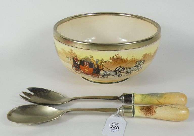 ROYAL DOULTON "COACHING DAYS"