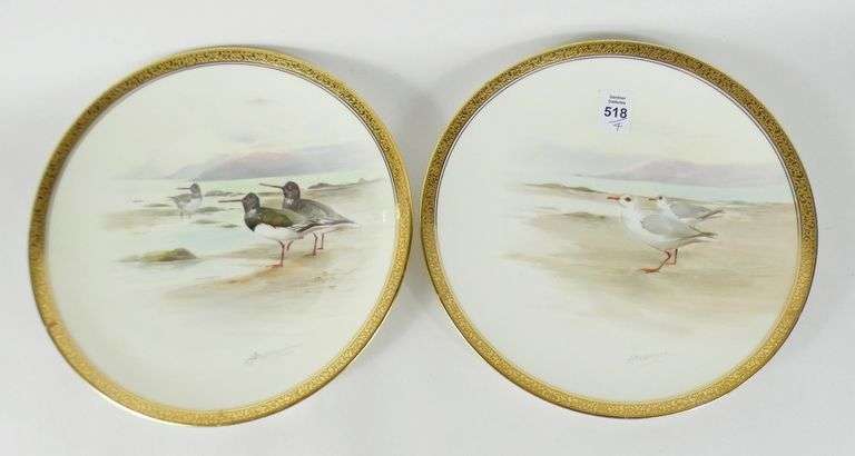 SET FOUR DOULTON PLATES