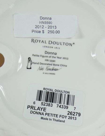 2 ROYAL DOULTON FIGURINES