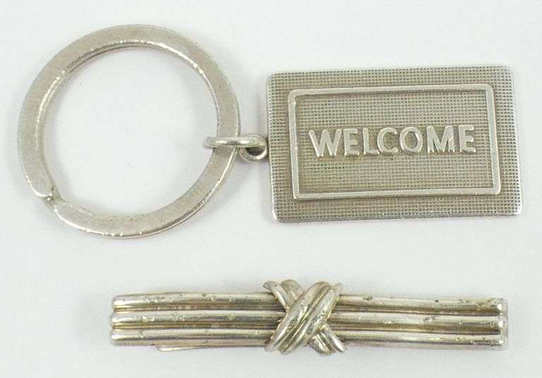 TIFFANY KEY HOLDER & TIE BAR