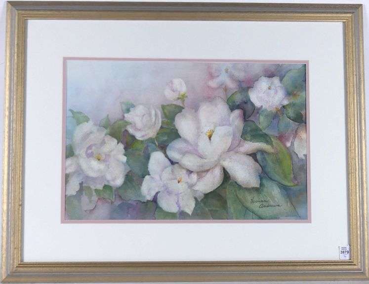 OIL, WATERCOLOUR, PRINT & JAPANESE SCROLL