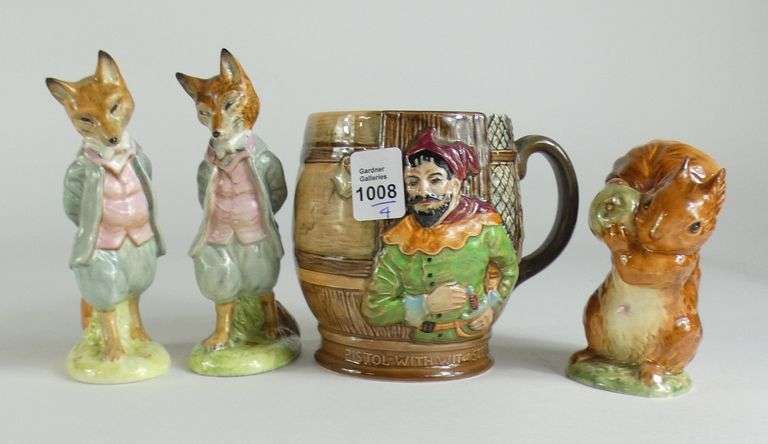 4 BESWICK COLLECTIBLES