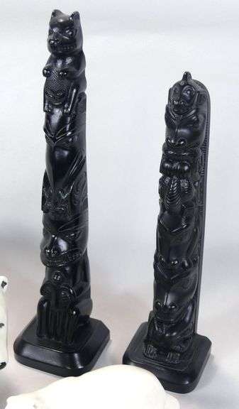 FIGURINES, TOTEM POLES