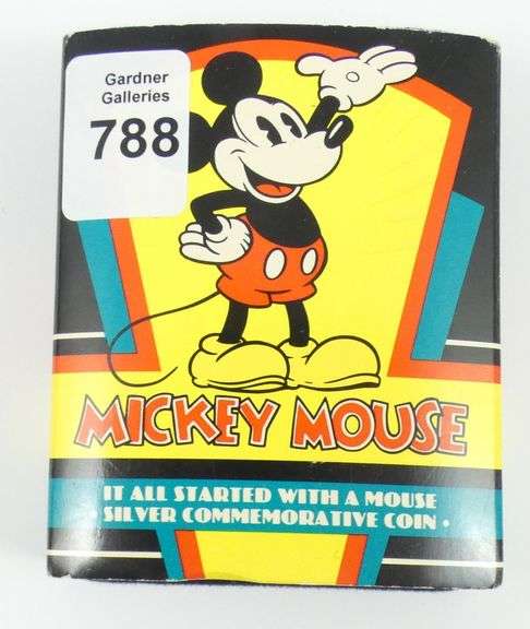 MICKEY MOUSE SILVER COIN