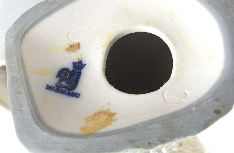 SPANISH PORCELAIN FALCON FIGURINE