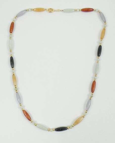 2 NECKLACES & PAIR EARRINGS