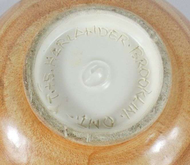 TWO PIECES CANADIAN ART POTTERY