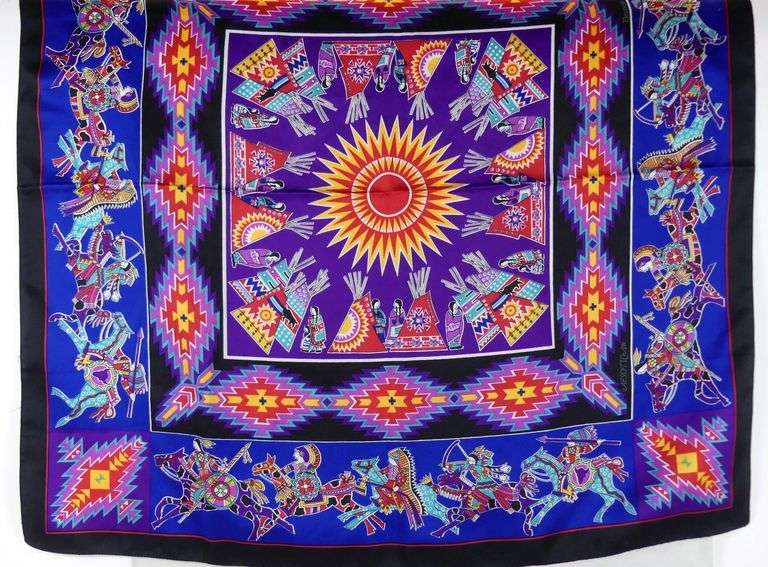 SKEMO POLYESTER SCARF