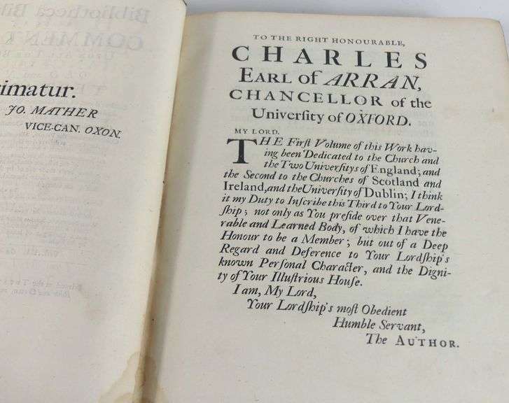 1725 BIBLIOTHECA BIBLICA