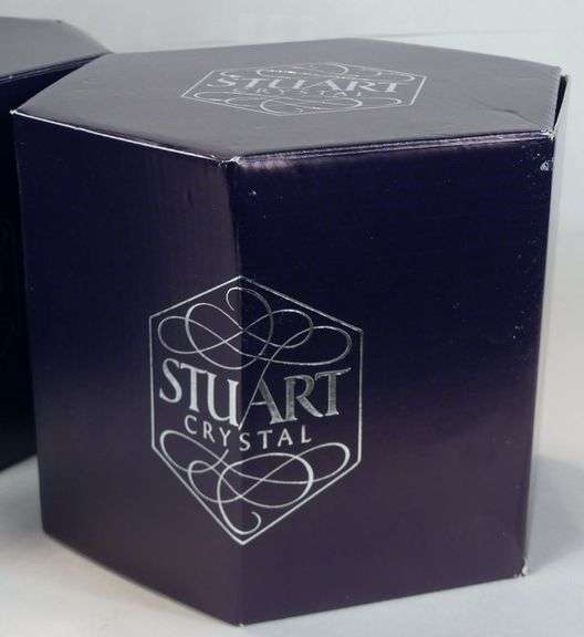 STUART CRYSTAL STEMWARE SERVICE