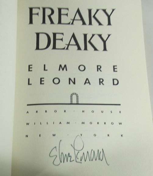 5 ELMORE LEONARD NOVELS