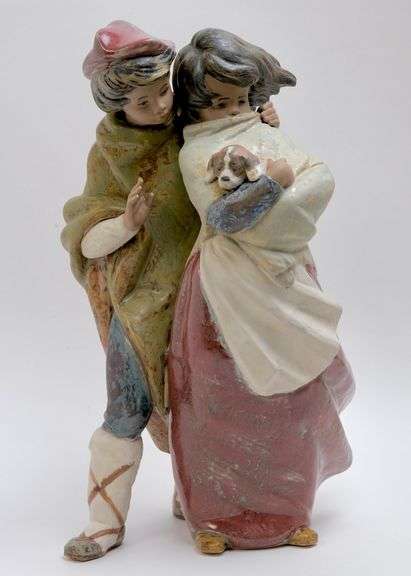 LLADRO "FACING THE WIND"