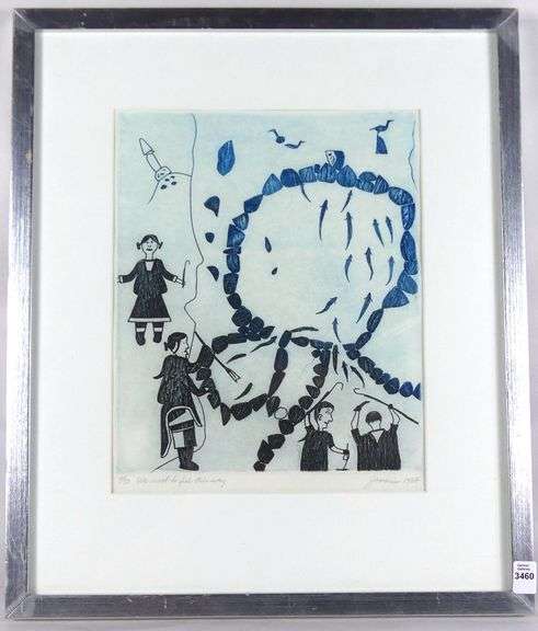 JAMASIE TEEVEE ETCHING