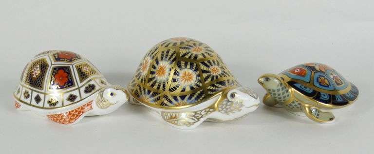 3 DERBY PAPERWEIGHTS