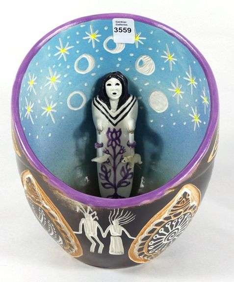 STEVE SMITH POTTERY BOWL