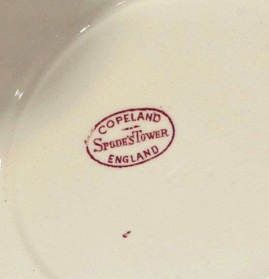 COPELAND "SPODE'S TOWER" TUREEN AND CREAM SOUPS