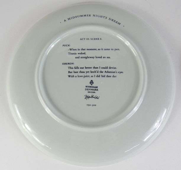 2 BJORN WIINBLAD PLATES