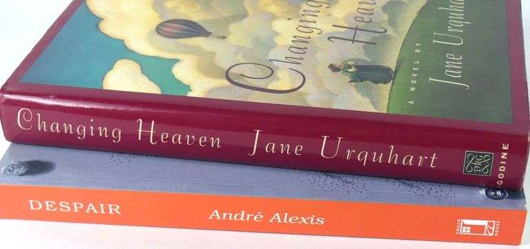 JANE URQUHART & ANDRE ALEXIS SIGNED BOOKS