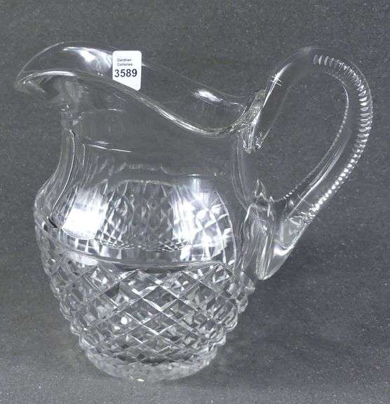 ANGLO-IRISH CRYSTAL JUG