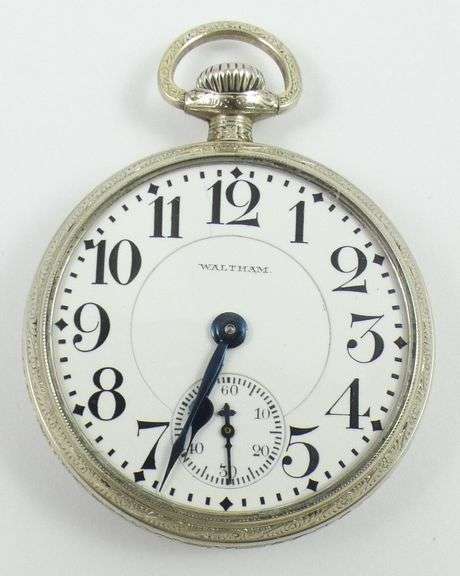 WALTHAM RAILROAD GRADE POCKET WATCH