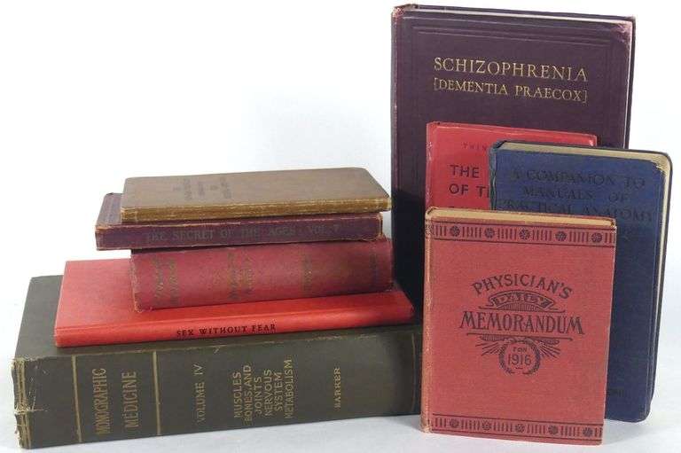 VINTAGE & ANTIQUE MEDICAL VOLUMES