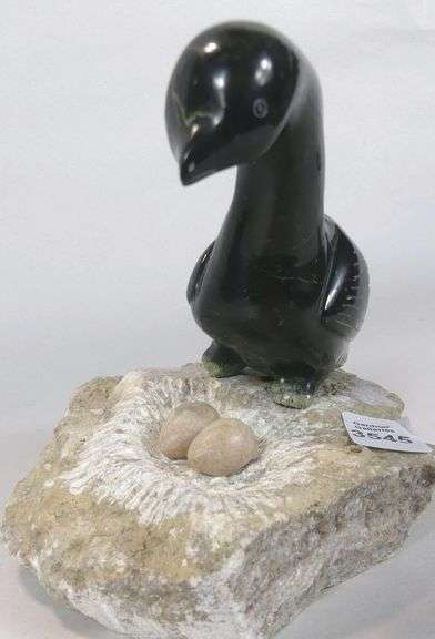 ZEKE M. SOAPSTONE CARVING