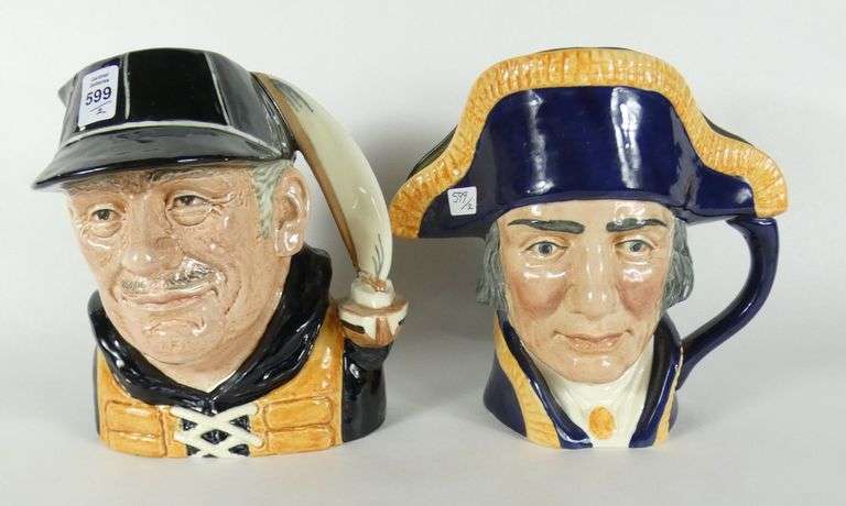 2 DOULTON CHARACTER JUGS