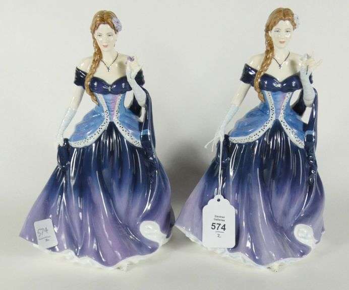 PAIR ROYAL DOULTON FIGURINES