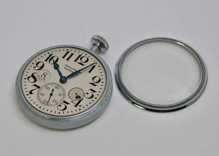 WALTHAM AUTOMOBILE CLOCK