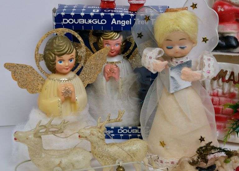 CHRISTMAS TREE-TOP ANGELS, ETC.