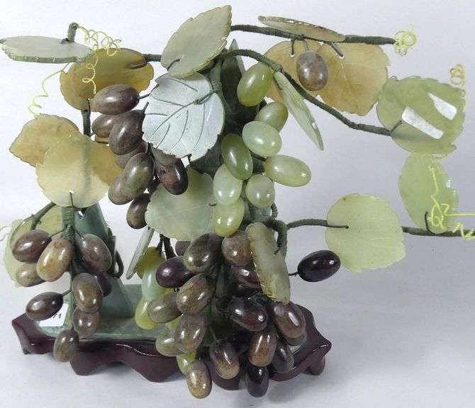 CHINESE HARDSTONE TREE