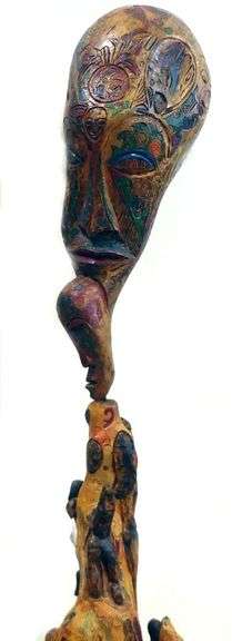 UNIQUE WOOD CARVING BY JOHN WILSON